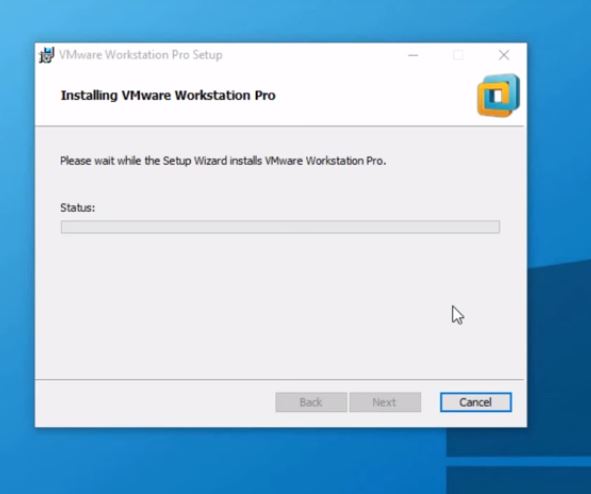 install VMware step 6
