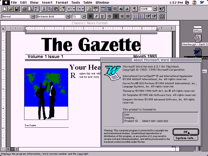 Microsoft Office 97 features