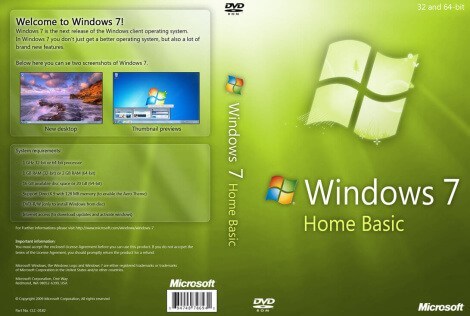 Windows 7 home basic