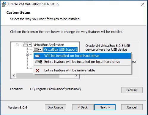 download and install virtual box- step 3