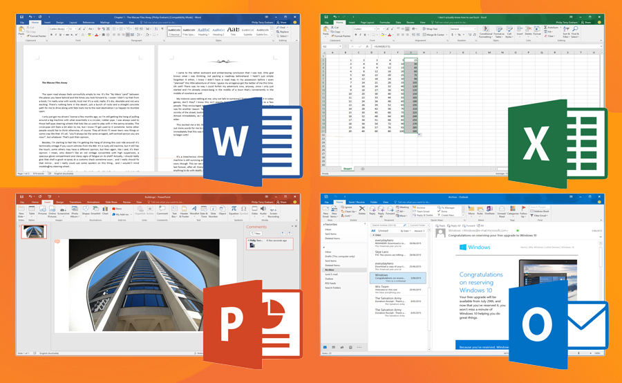 Office 2016 features