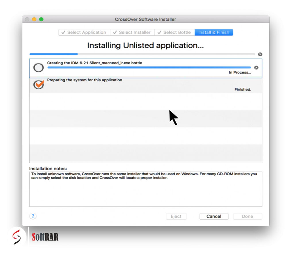 Install the IDM on your macOS