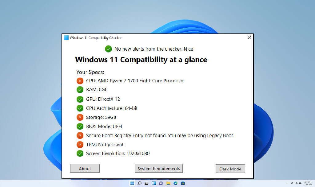 check windows 11 compatibility