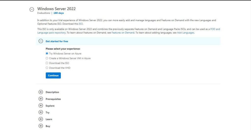 Windows Server 2022 download