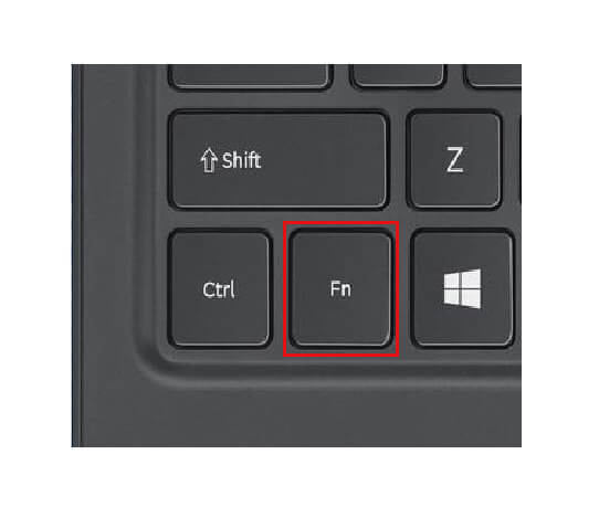 function keys to enable locked touchpad