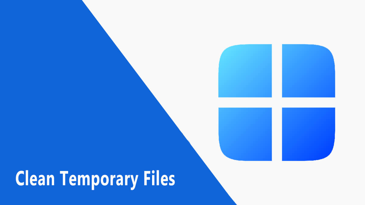 clean temp files windows 10