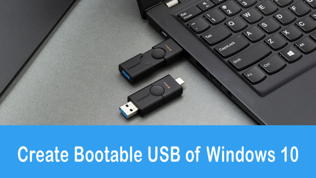 create windows 10 bootable usb from iso