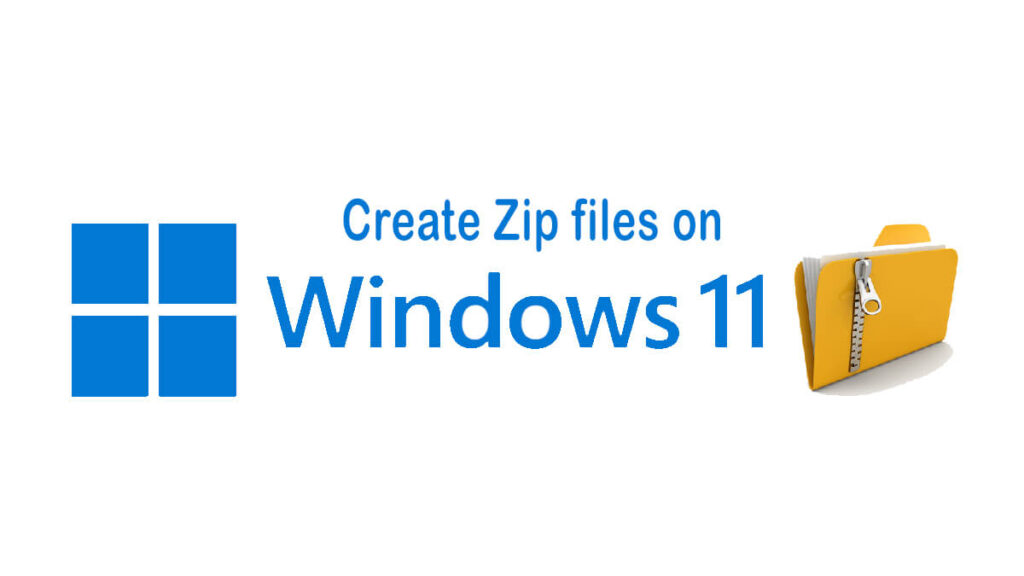 how to make a zip file on windows