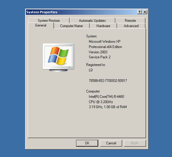 check system specs
