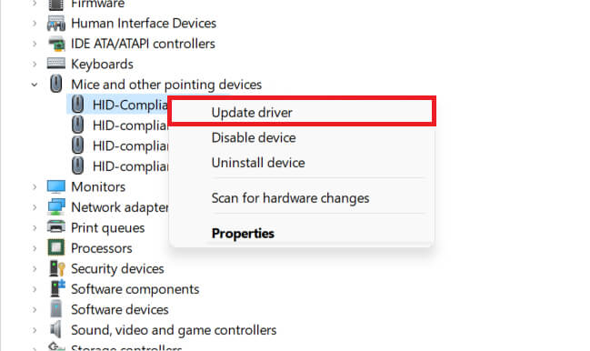 update drivers on Windows 11