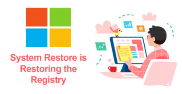 system restore is restoring the registry issue