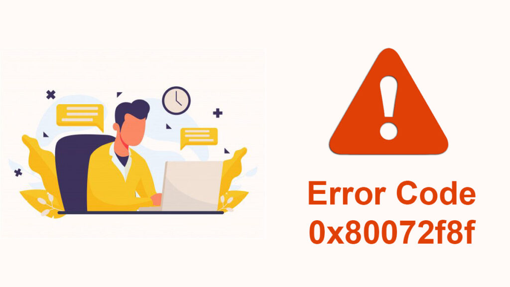 fix error code 0x80072f8f