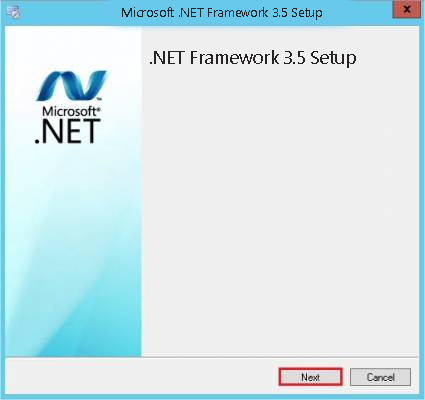 install .NET framework 3.5