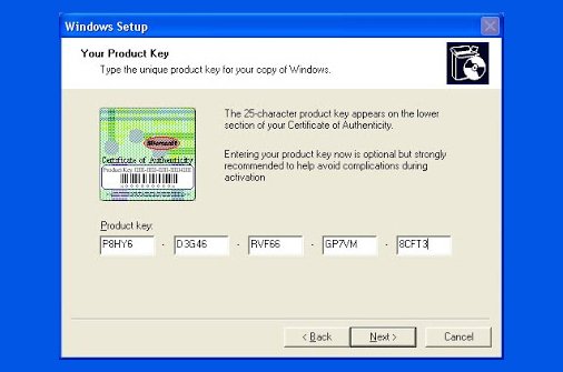 Win xp product keys